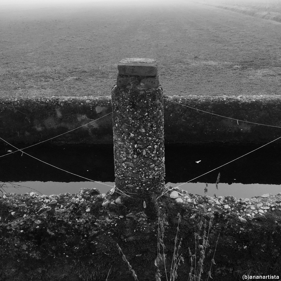 dans le miroir de l'éternité: landscape black and white  photography art by (b)ananartista sbuff